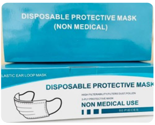 ASTM Level II Blue 3-Ply Face Masks